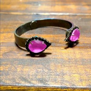 Black & Purple Loren Hope Cuff